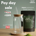 Ayumi Ceremonial Matcha — 50g Shizuoka, Japan · First Harvest · Stone Ground + FREE GLASS SIPPER - Ayumi wellness